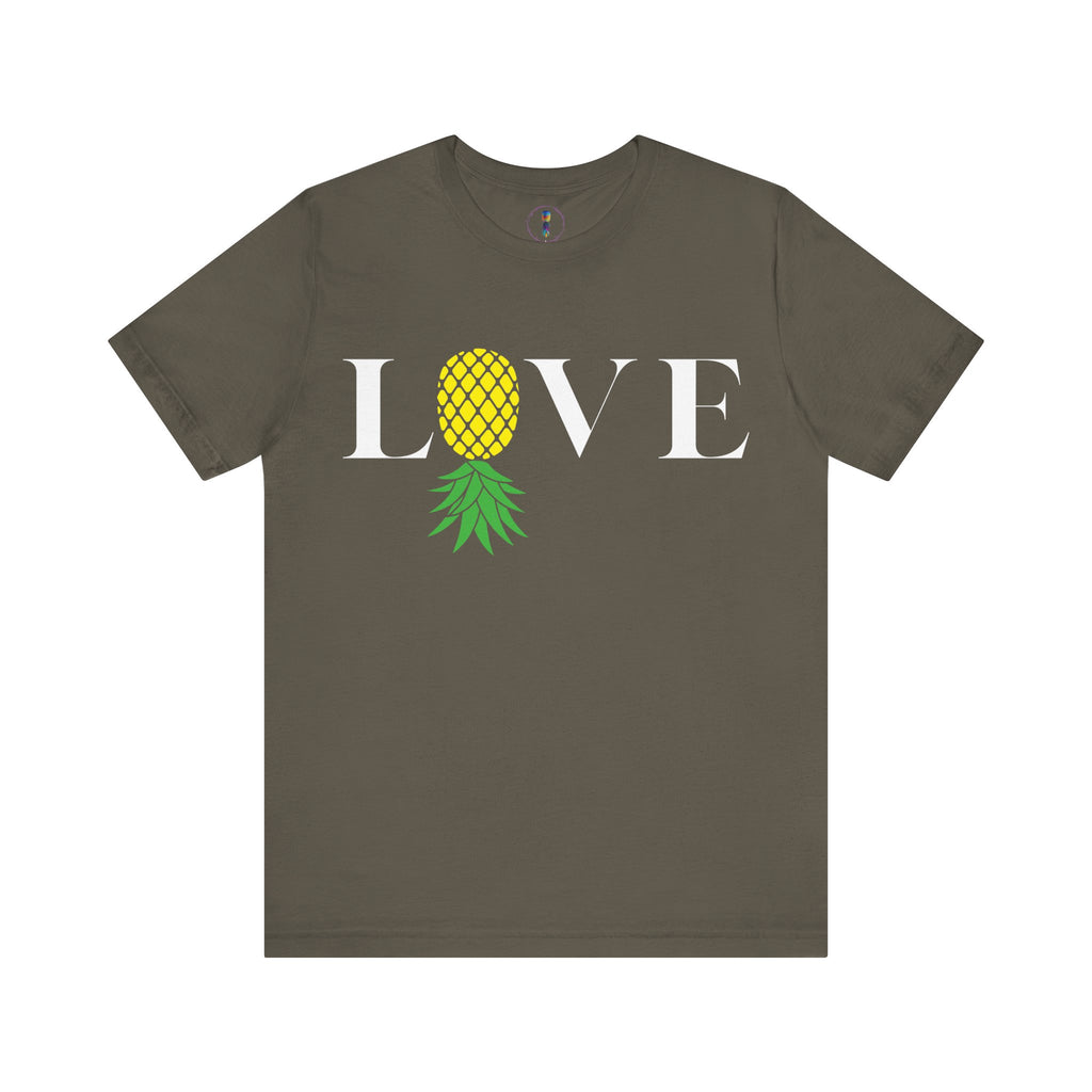 Pineapple Love Tee - Unisex Jersey Short Sleeve Shirt