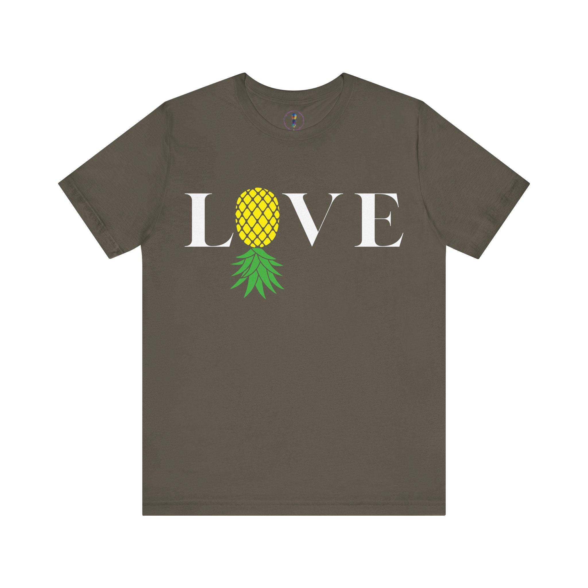 Pineapple Love Tee - Unisex Jersey Short Sleeve Shirt