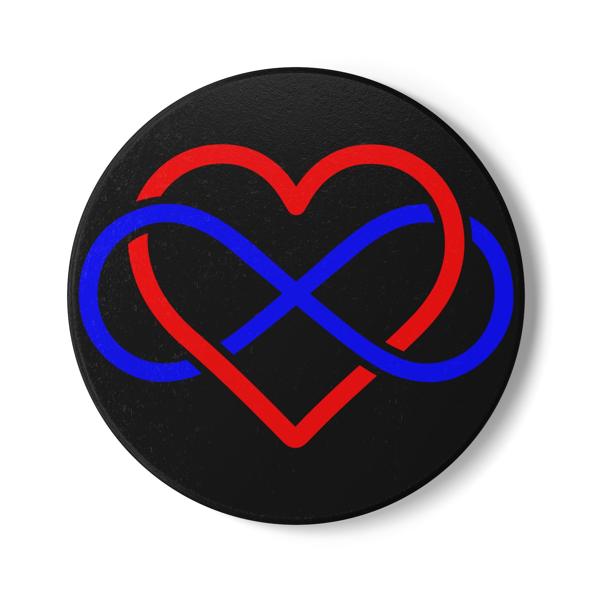Infinity Heart Ceramic Coaster - Love Decor for Home & Gifts