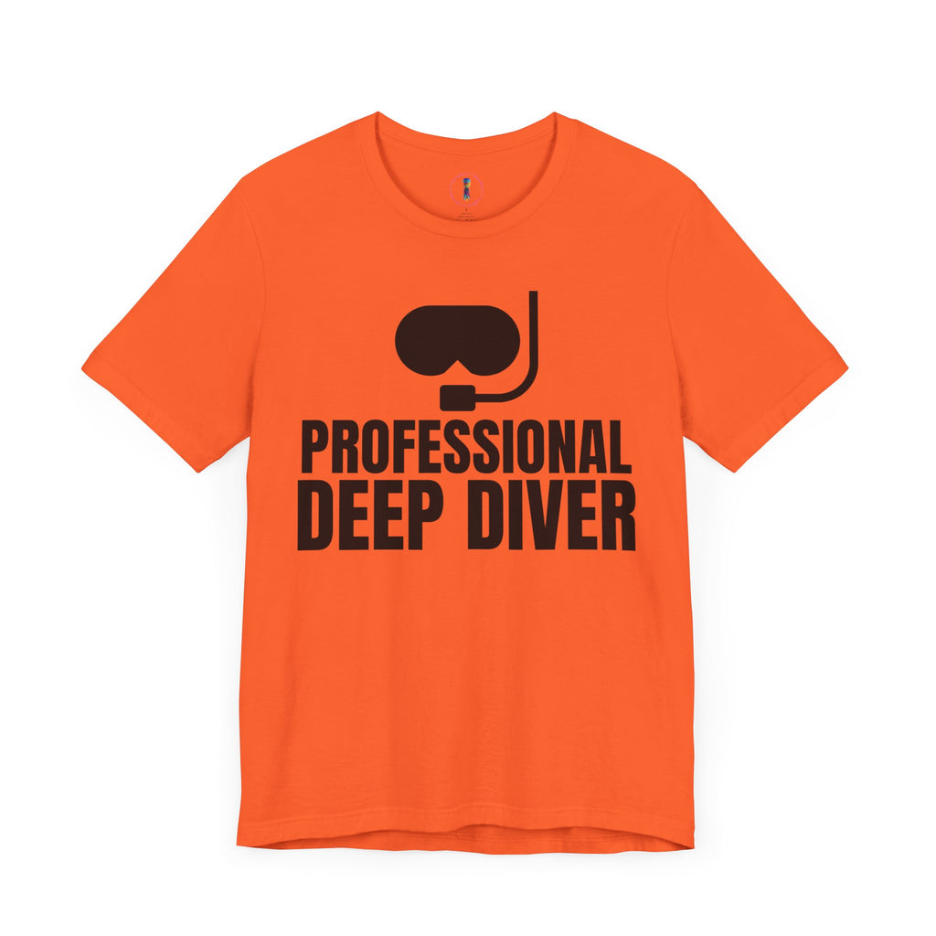 Professional Deep Diver Unisex T-Shirt - Perfect Gift for Scuba Enthusiasts