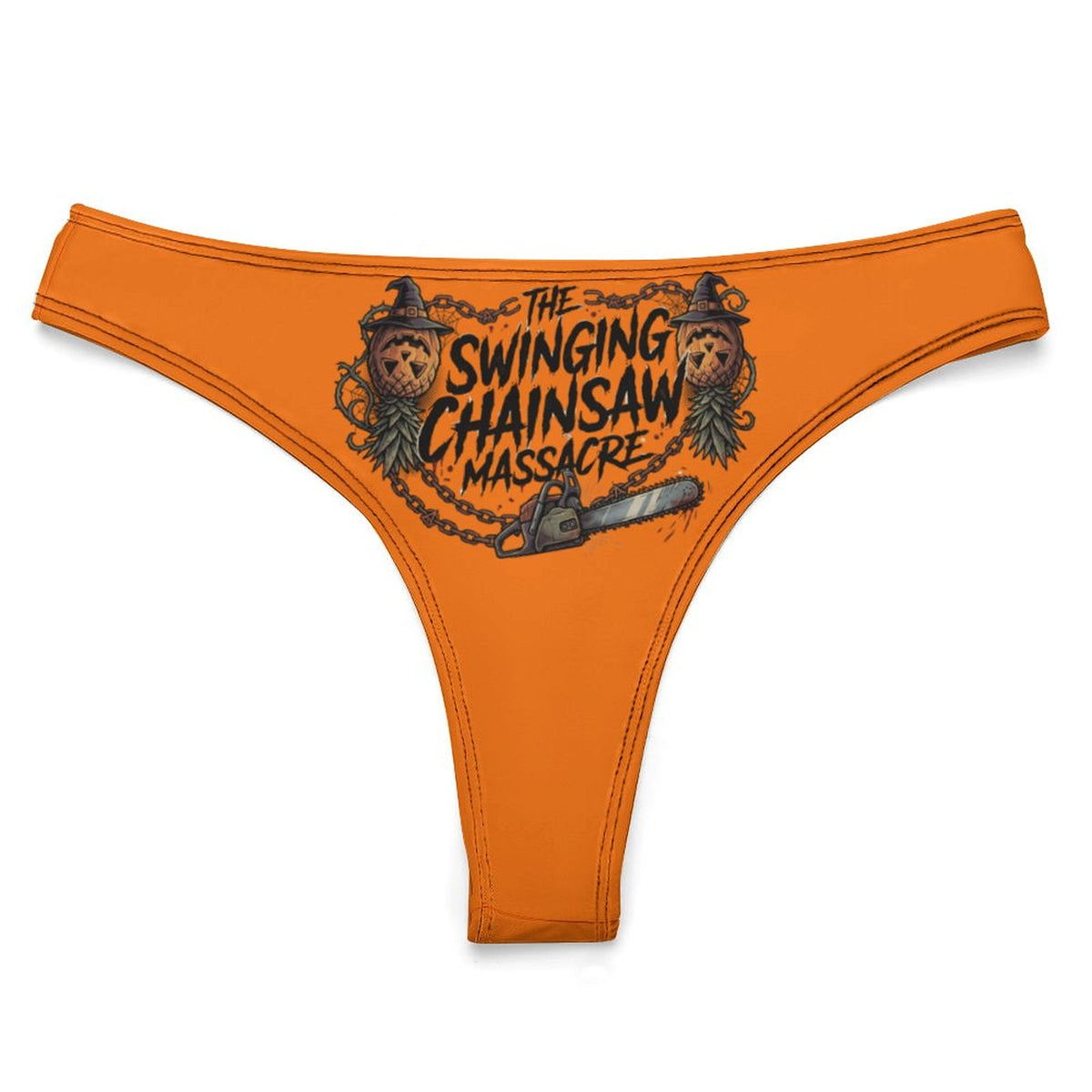 The Swinging Chainsaw Massacre Women's Thong Underwear