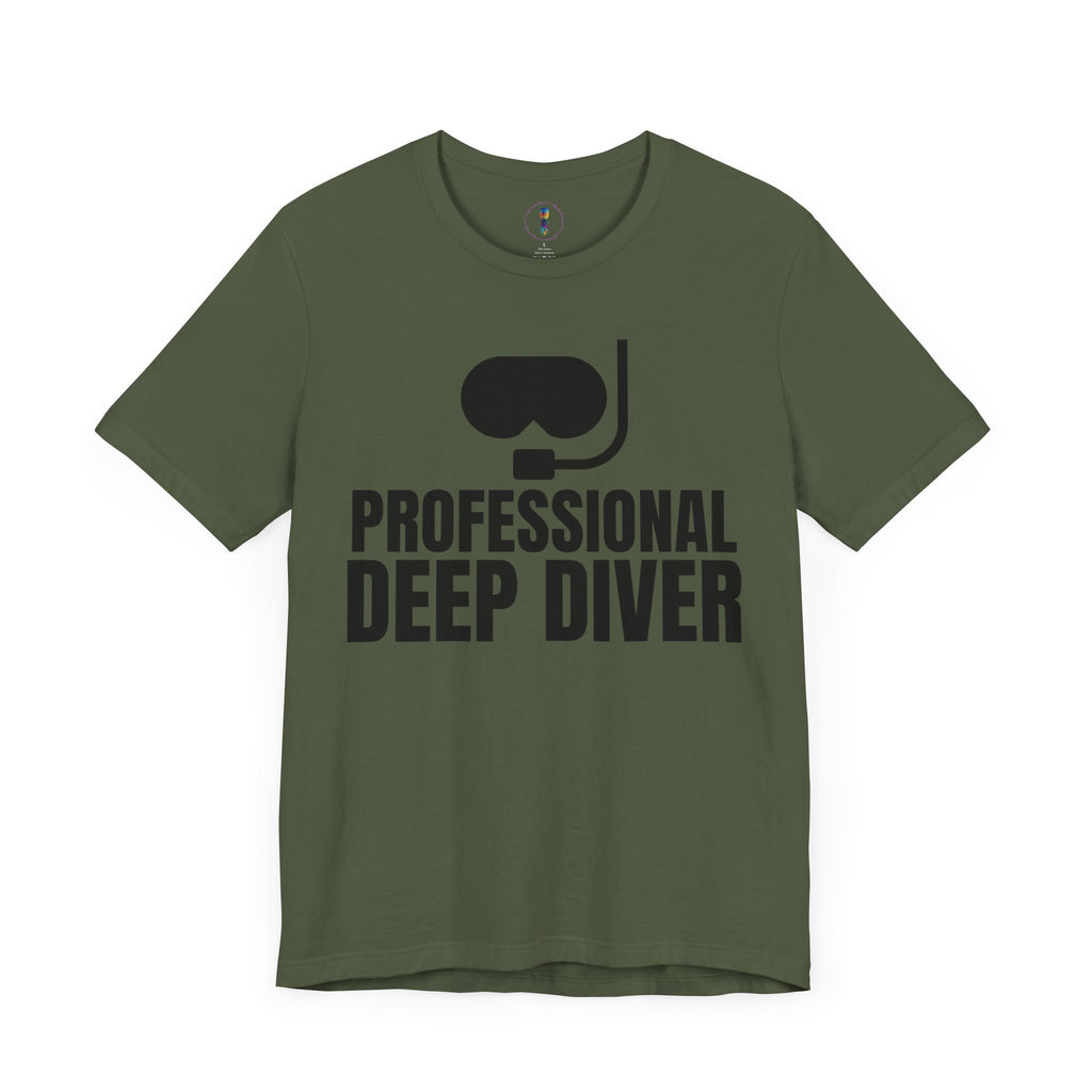 Professional Deep Diver Unisex T-Shirt - Perfect Gift for Scuba Enthusiasts