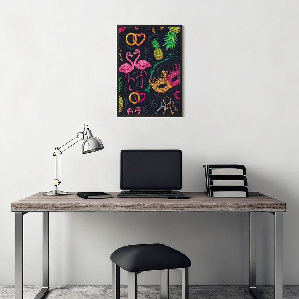 Swinger Themed Vertical Wooden Puzzle | Lifestyle Couple Gift & Wall Art
