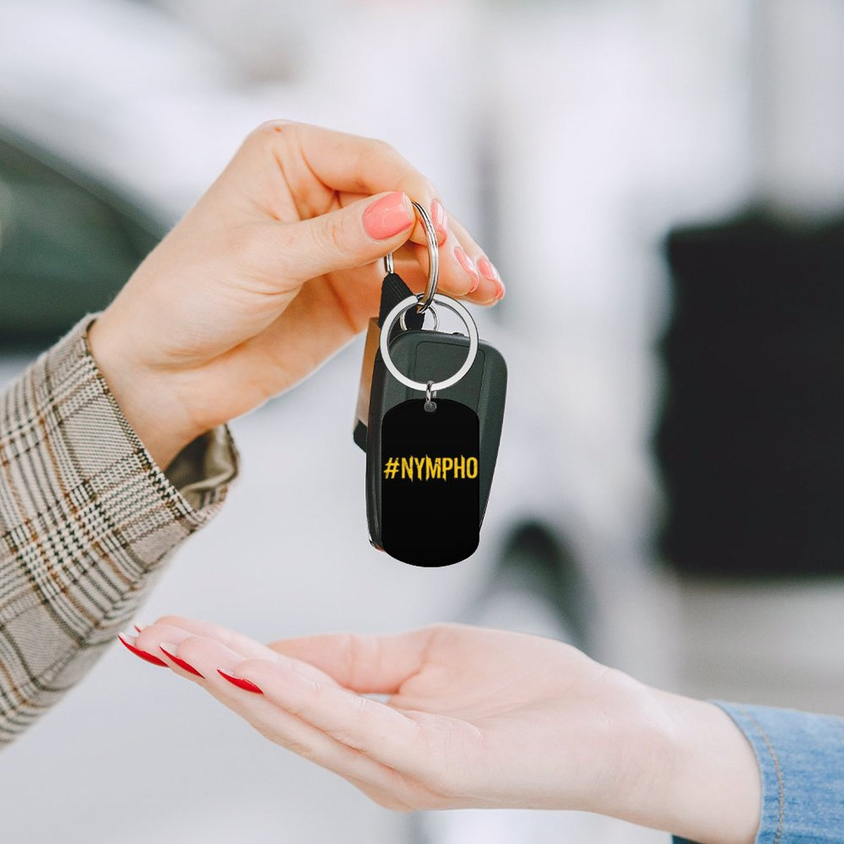 Metal Keychain(Dual-sided Printing)