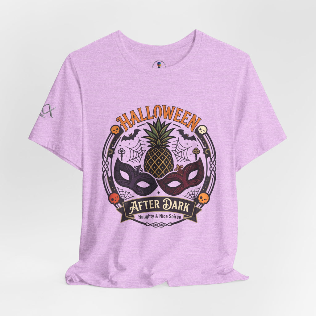 Halloween After Dark Tee — Pineapple Mask Masquerade T‑Shirt