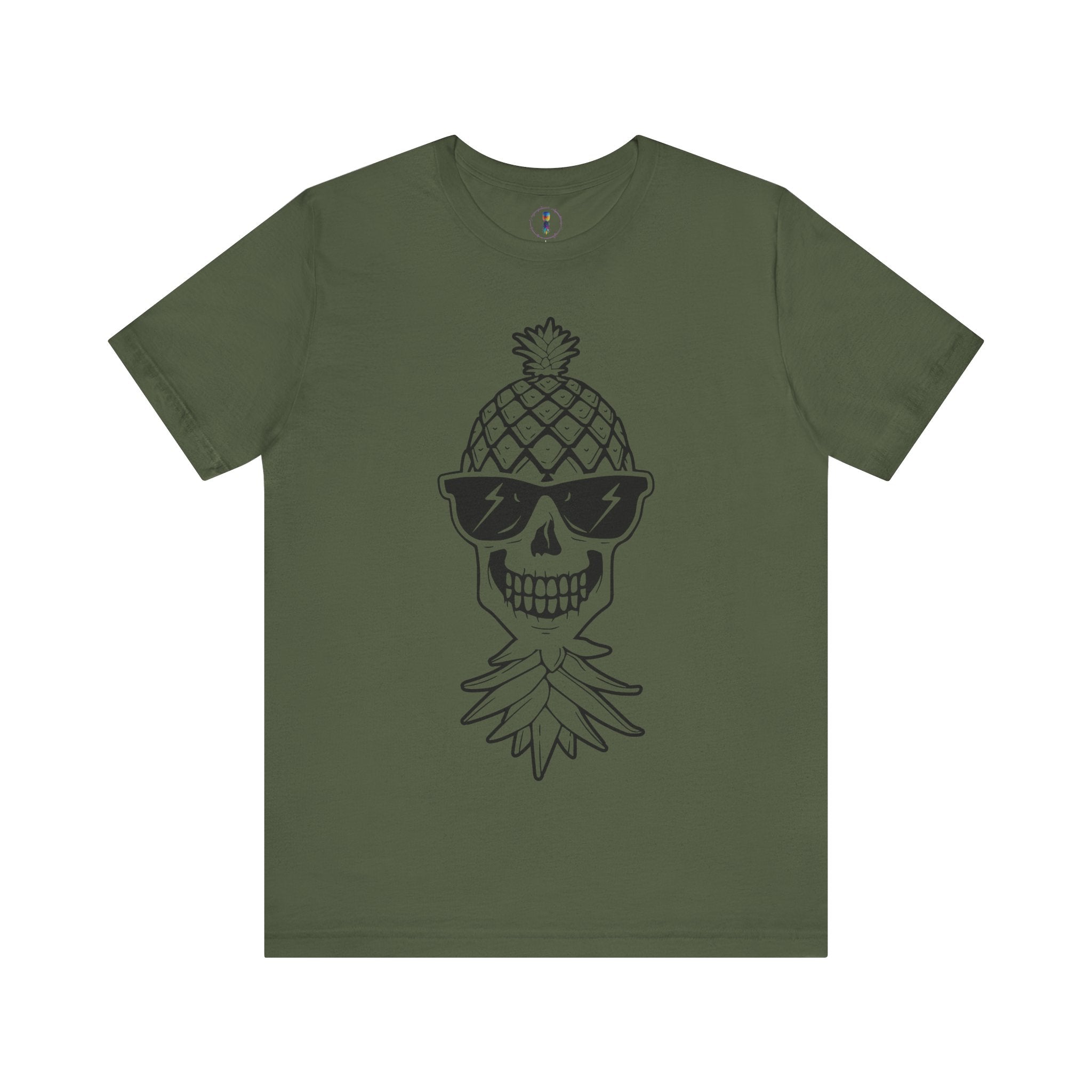 Pineapple Skull Graphic Tee