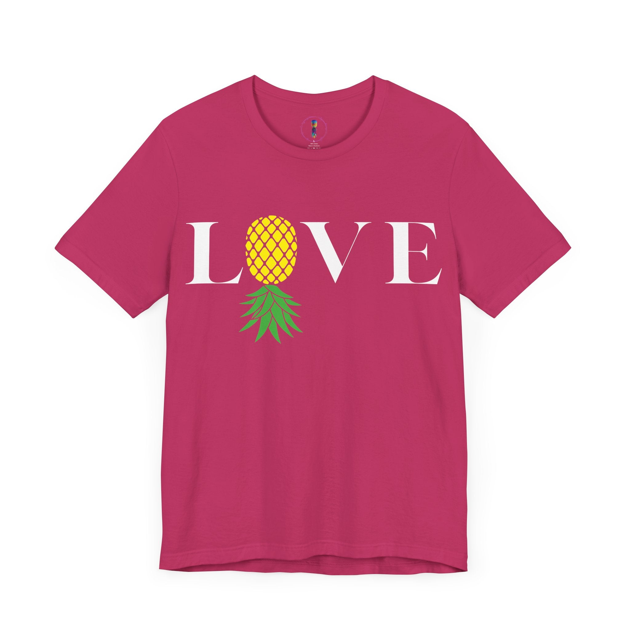 Pineapple Love Tee - Unisex Jersey Short Sleeve Shirt