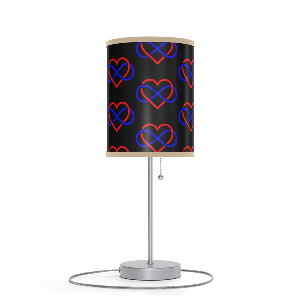 Modern Heart Pattern Table Lamp - Decorative Night Light for Home & Office