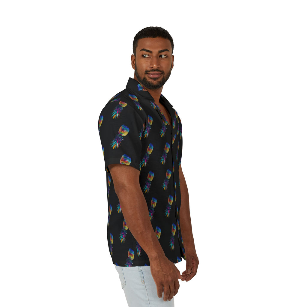 Hawaiian Shirt - Colorful Pineapple Men's Camp Shirt