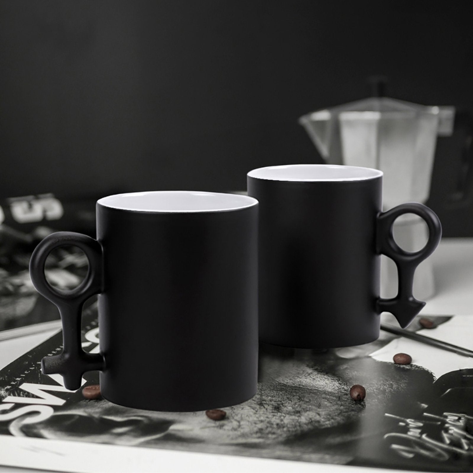 Swinger Lifestyle Couple Color-Changing Mug Set | His & Hers Lifestyle Gift
