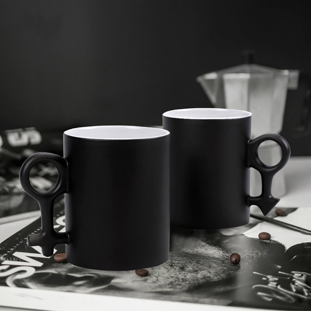 Halloween Swinger Inspired Couple Symbol Color-Changing Mug