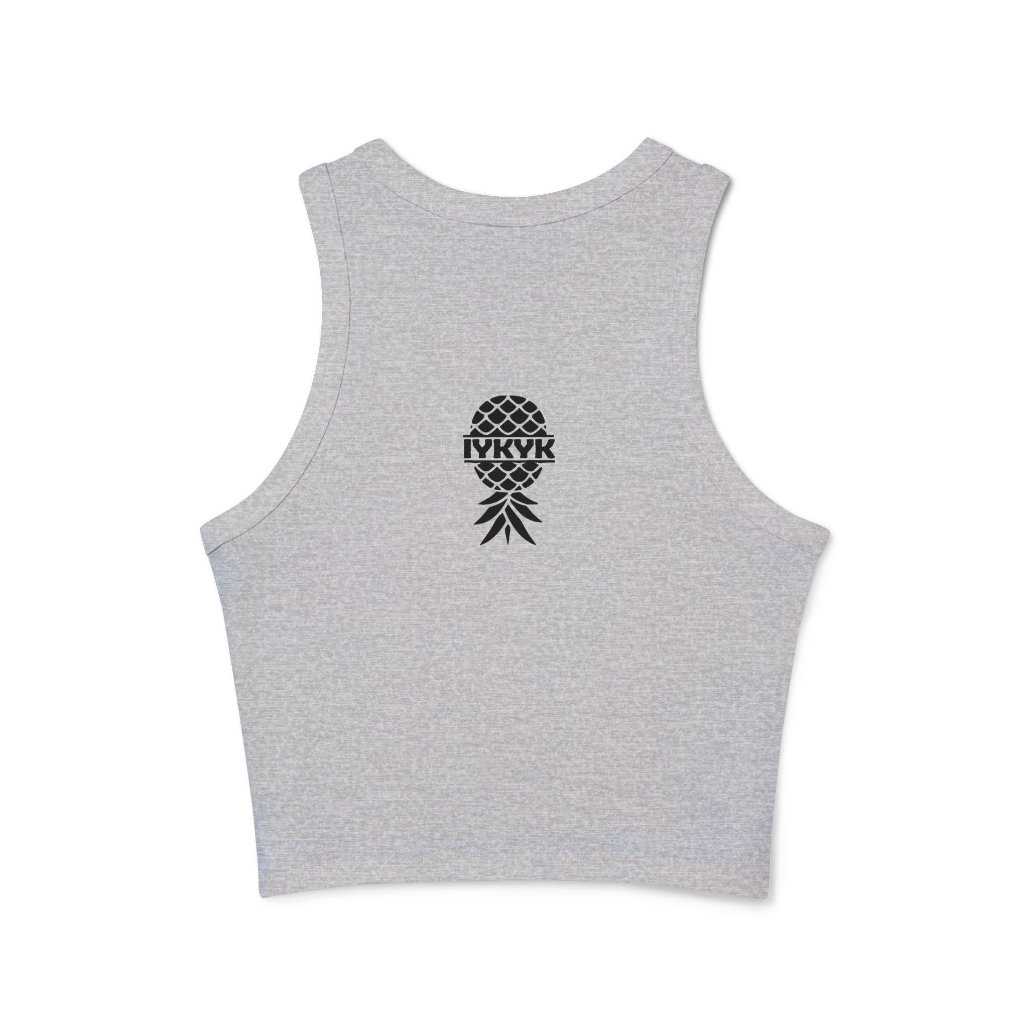 I Love Squirt Guns Women's Racer Tank Top, Summer Crop Top, Funny Water Gun Shirt, Beach Wear, Gift for Water Party