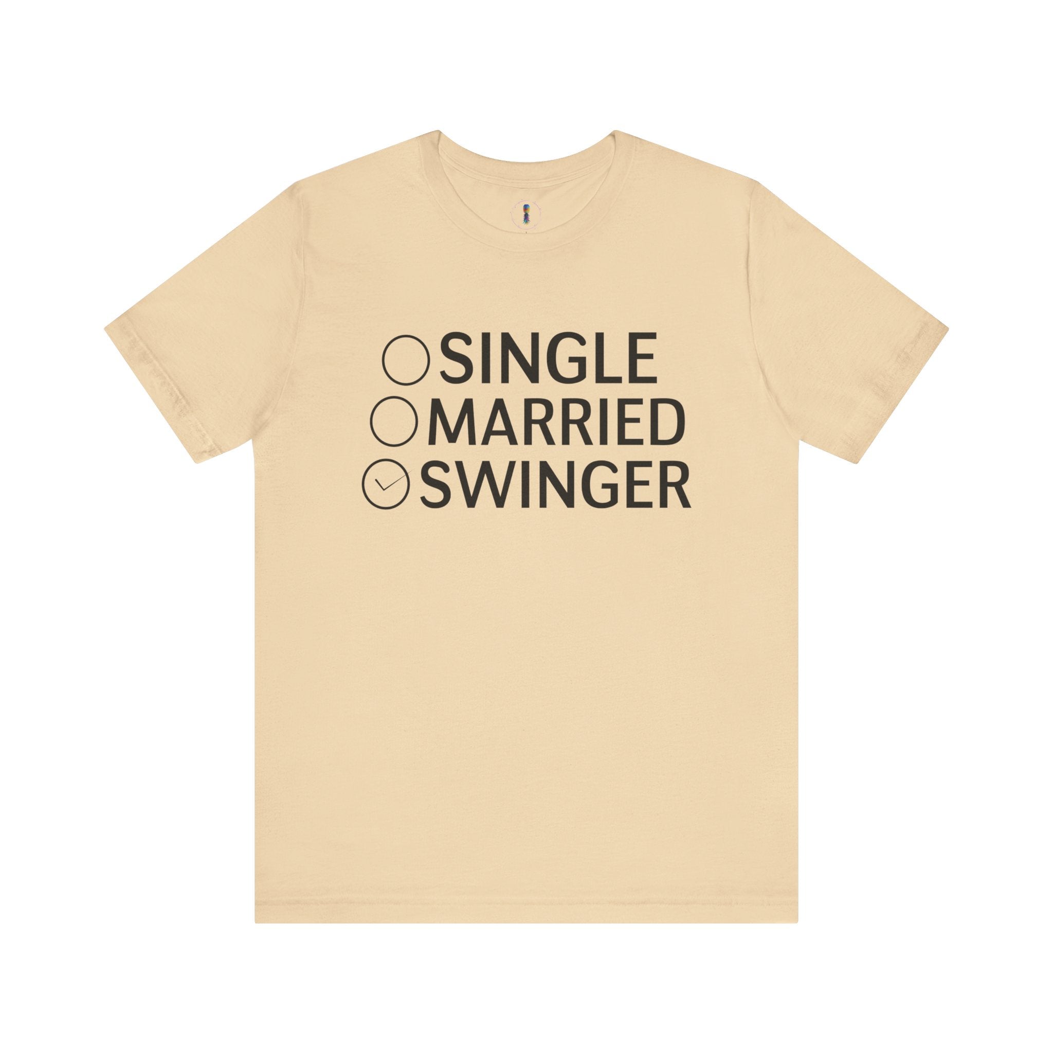 Swinger Humor Unisex Tee - Funny Relationship Status Shirt