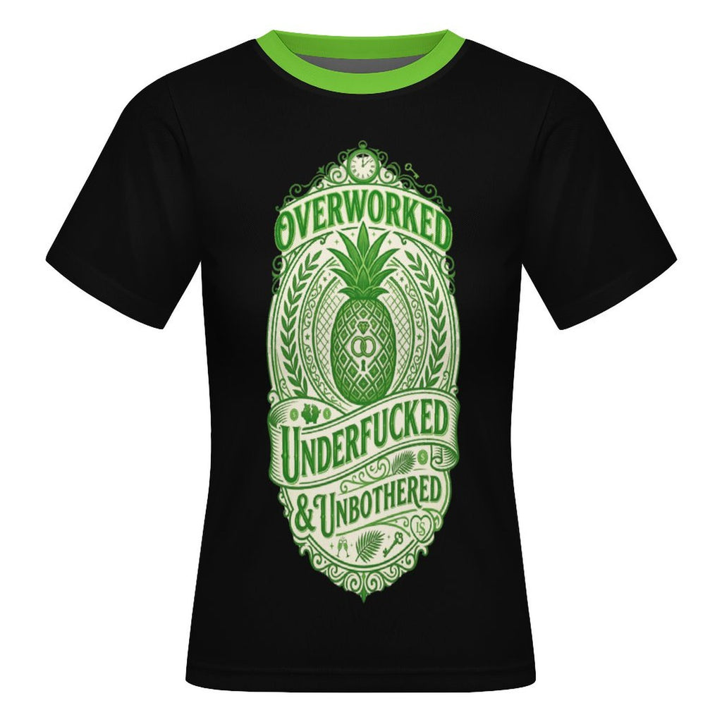Overworked Short Sleeve Mesh T-Shirt