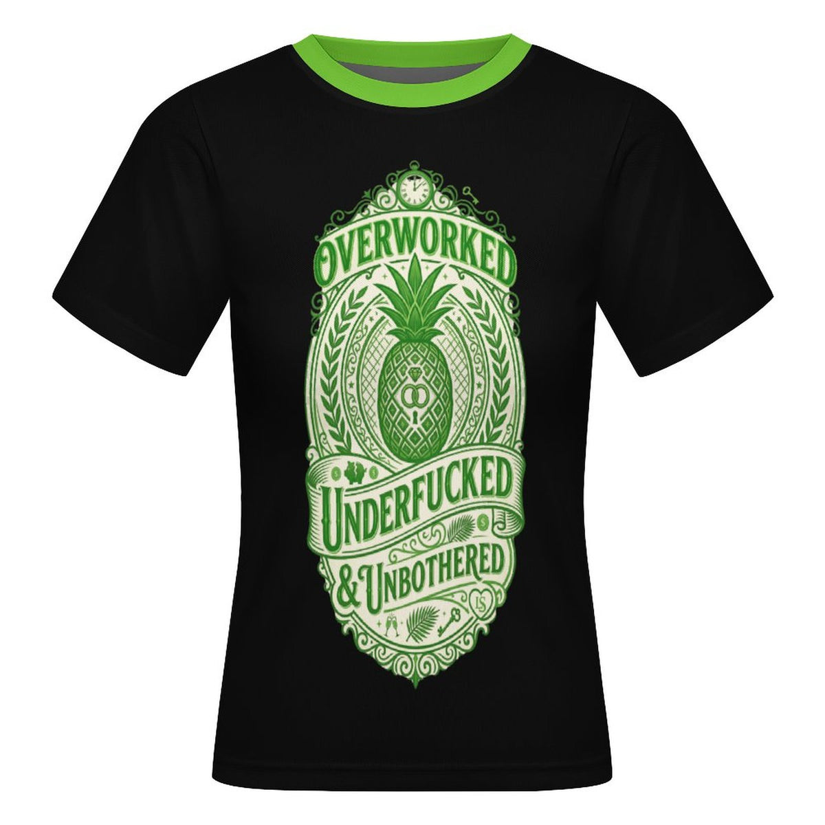 Overworked Short Sleeve Mesh T-Shirt