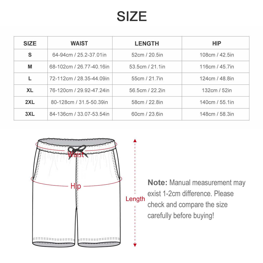 #BULL Cotton Men's Beach Shorts(All-Over Printing)