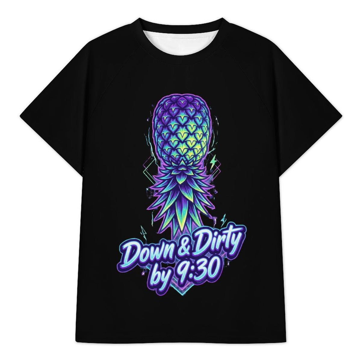 Down & Dirty by 9:30 Women's Raglan T-shirt