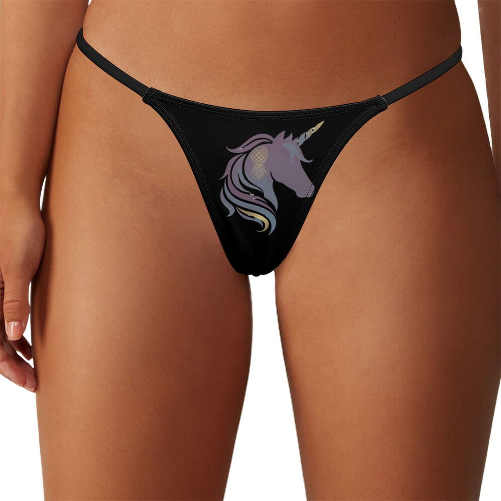 Unicorn Thong Panties