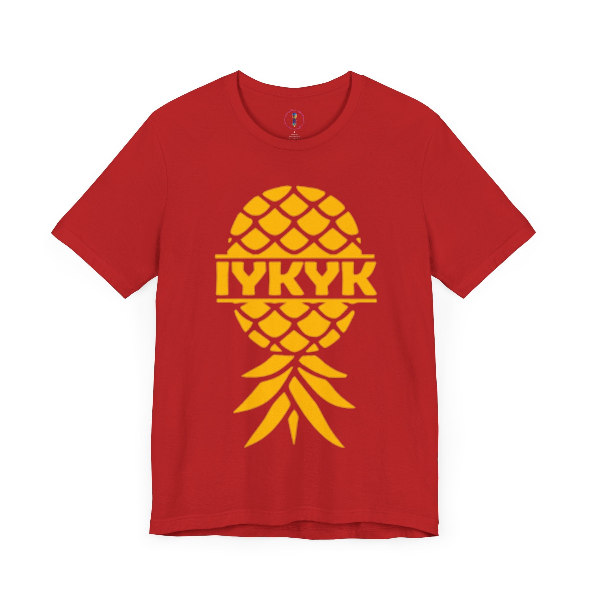 IYKYK Pineapple Unisex Jersey Tee - Fun Summer Graphic T-Shirt