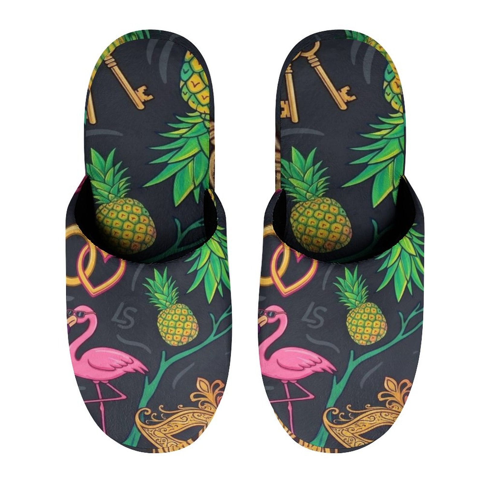 Swinger Lifestyle Flannel Men's Cotton Slippers