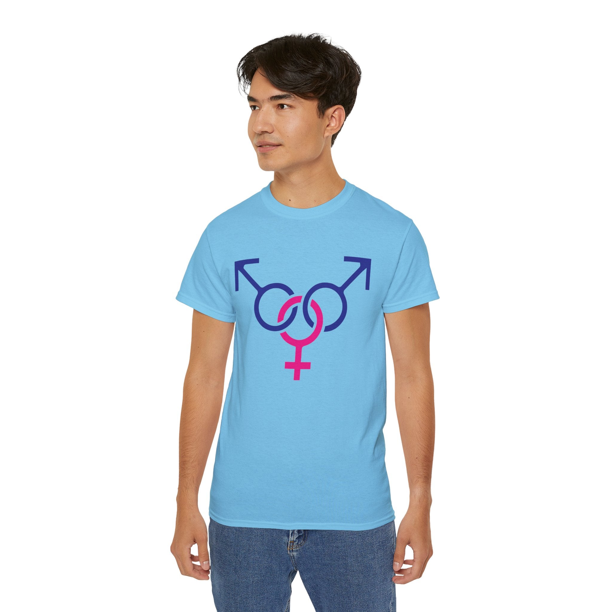 Unisex Tee Wicked Lifestyles Male Symbol Shirt