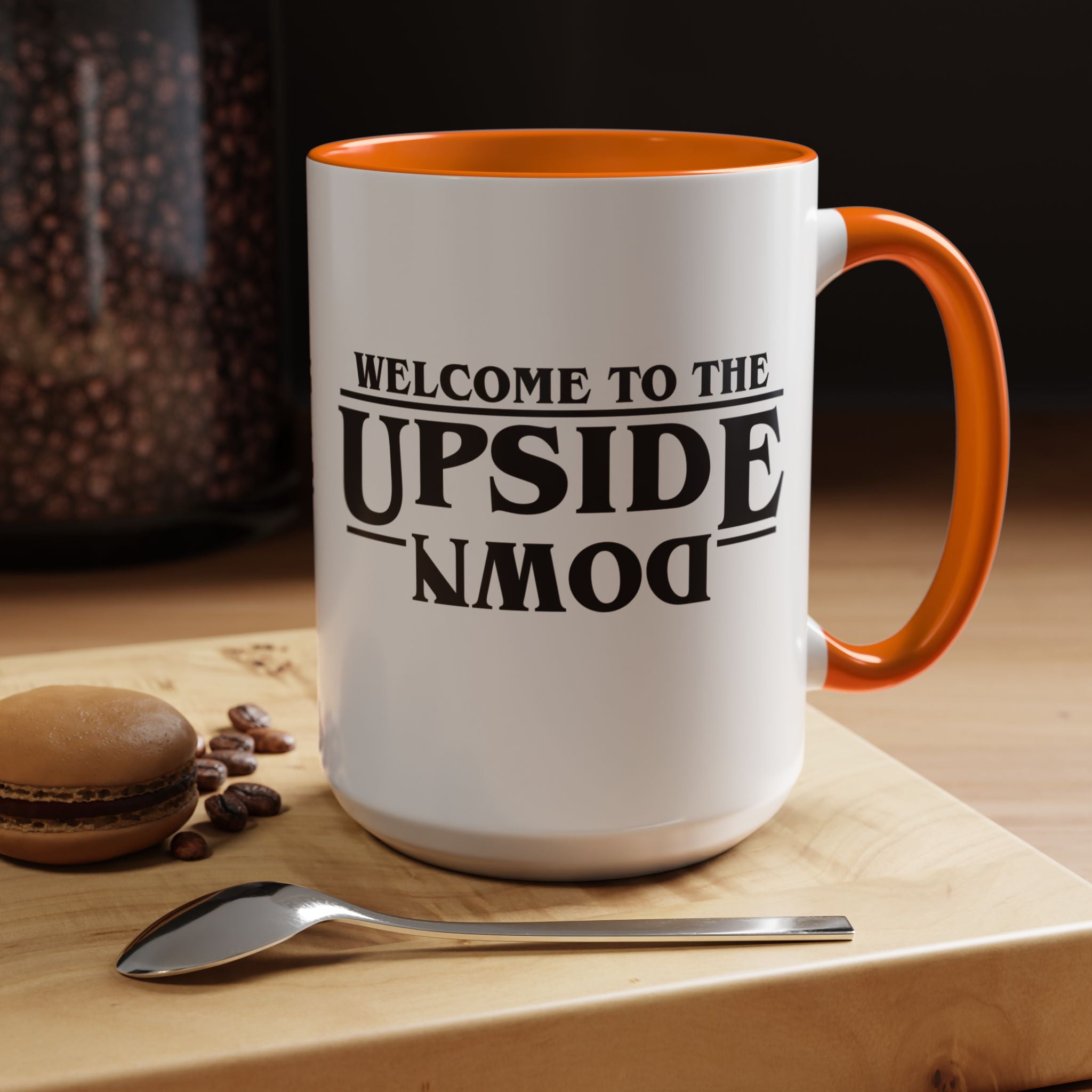 Upside Down Coffee Mug - Fun Gift for Coffee Lovers