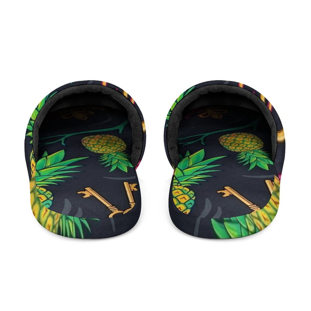 Swinger Lifestyle Flannel Men's Cotton Slippers
