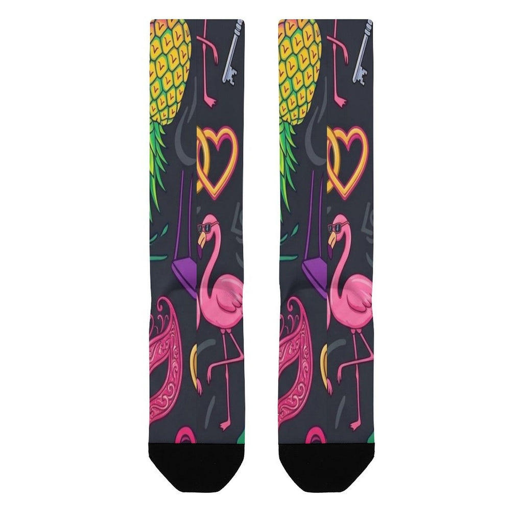 Swinger Lifestyle Crew Socks | Unisex DTG Print Novelty Socks