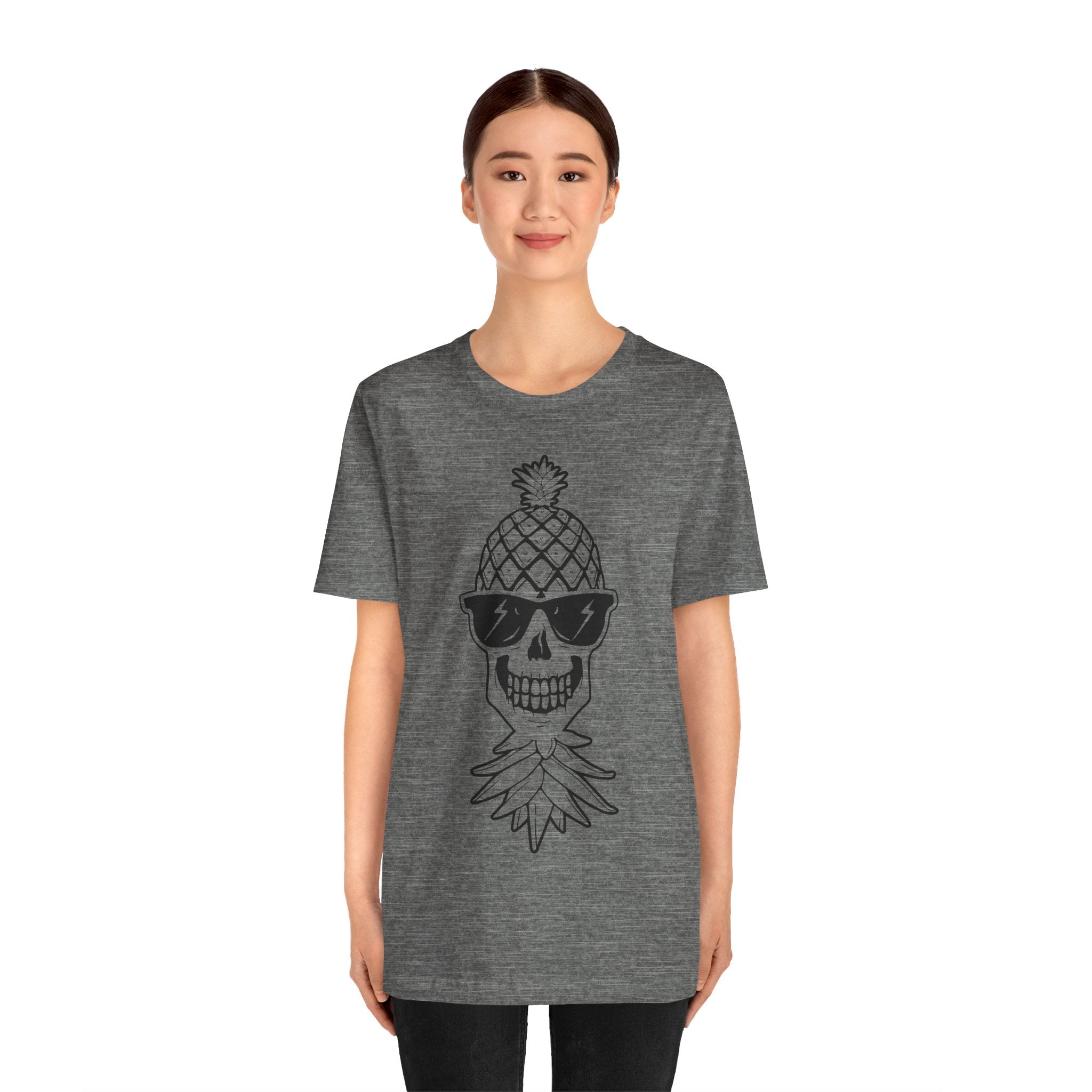 Pineapple Skull Graphic Tee