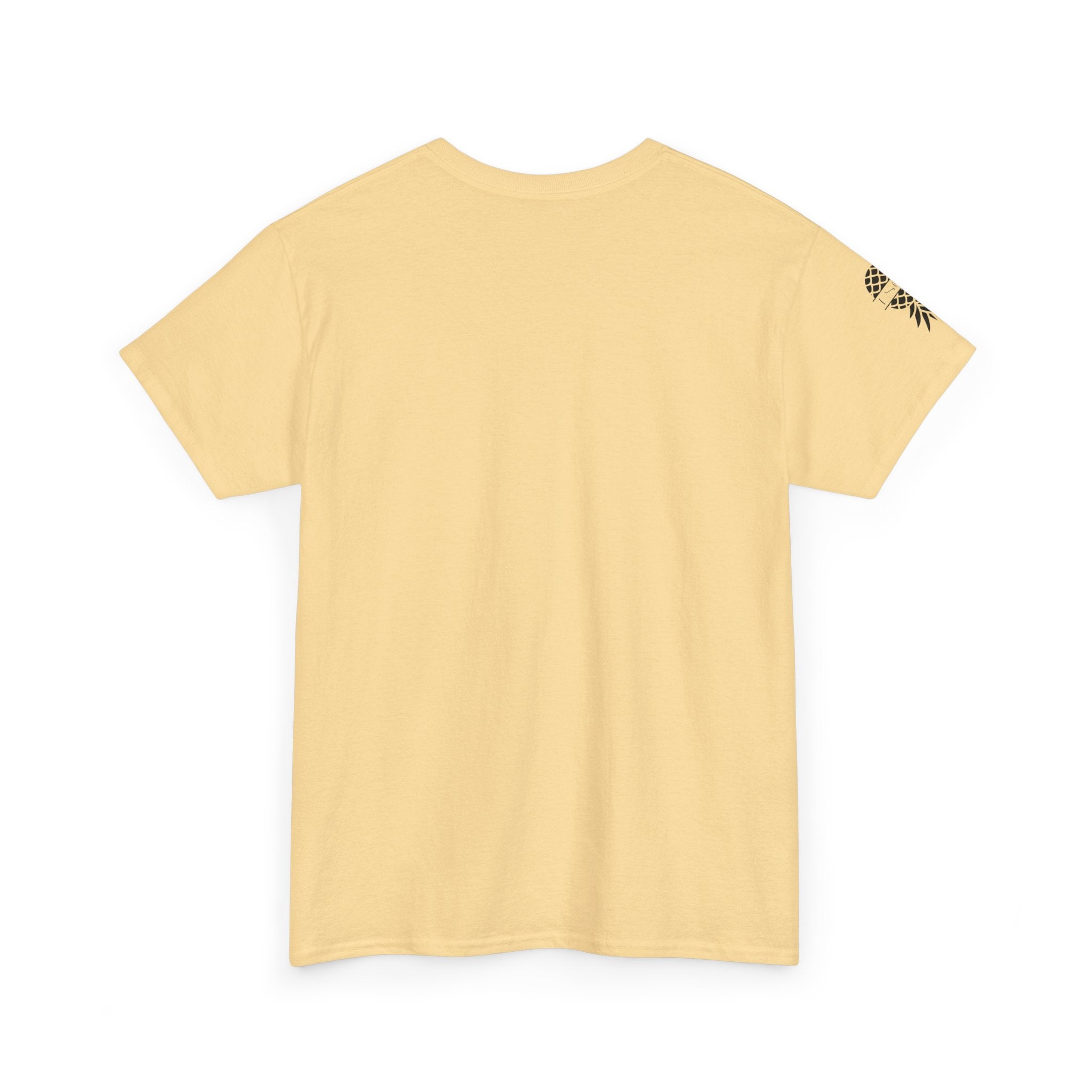 Just Here To Bang Pineapple Tee - Unisex Heavy Cotton T-Shirt for Summer Celebrations