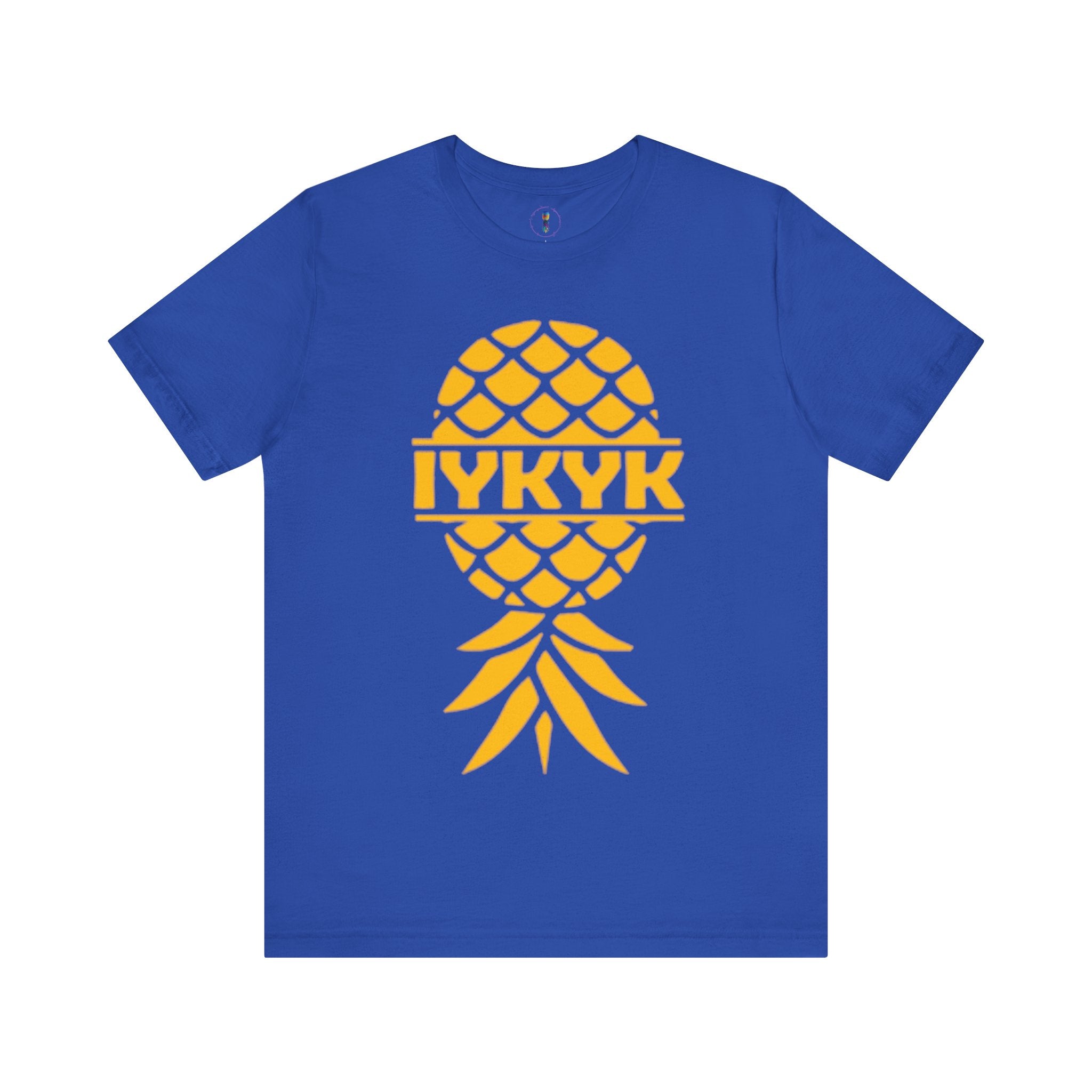 IYKYK Pineapple Unisex Jersey Tee - Fun Summer Graphic T-Shirt
