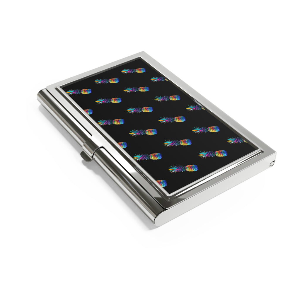 Colorful Pineapple Business Card Holder - Stylish Accessory for Professionals