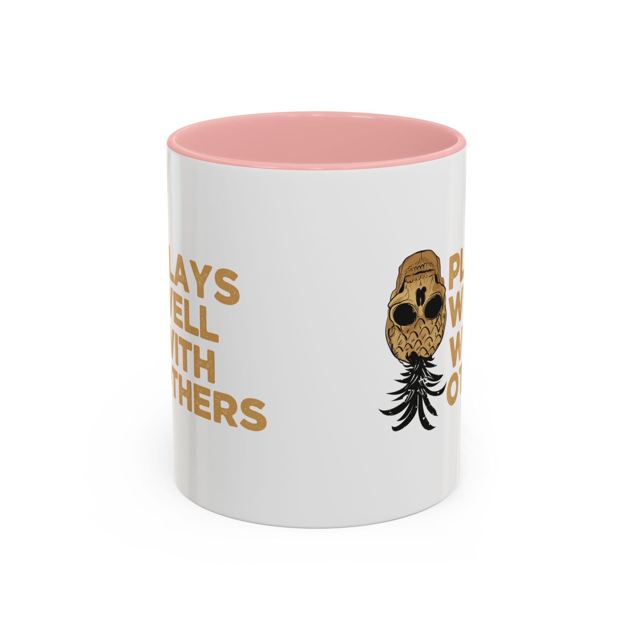 Playful Owl Accent Coffee Mug - 11 & 15oz - Perfect Gift for Nature Lovers