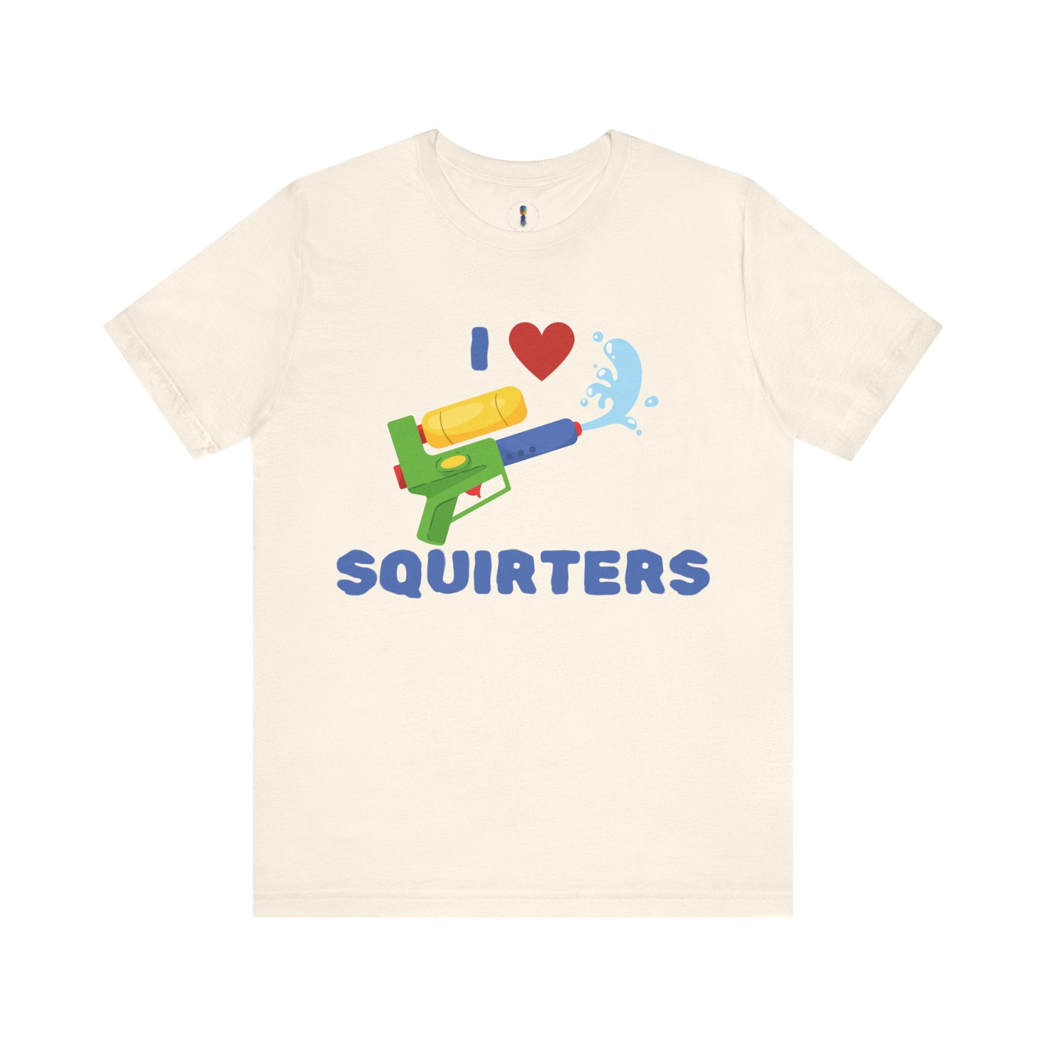 I Love Squirt Guns Unisex Jersey Tee - Fun Summer Shirt for Water Play Lovers