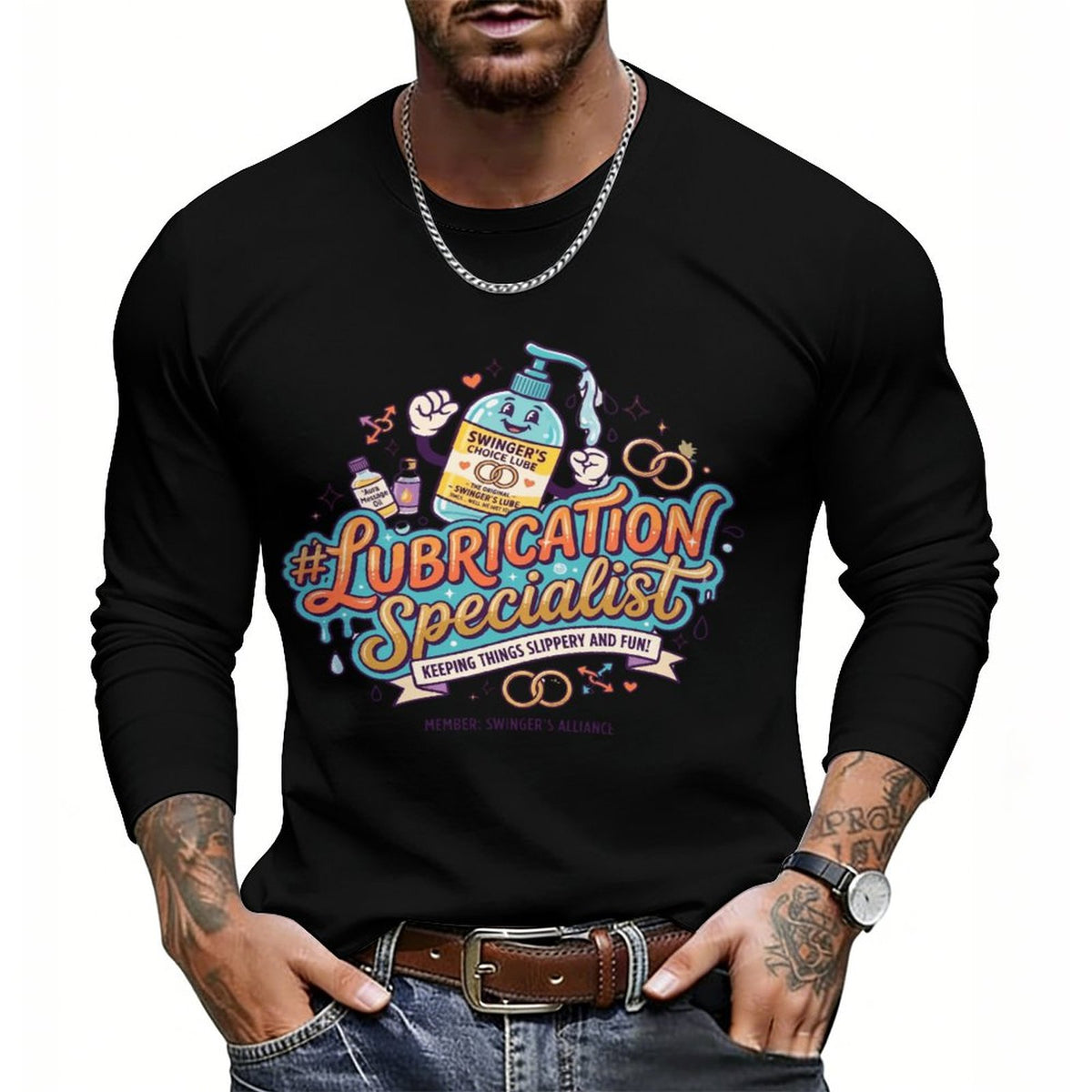 #LUBRICATIONSPECIALIST Lightweight Long Sleeve Shirt