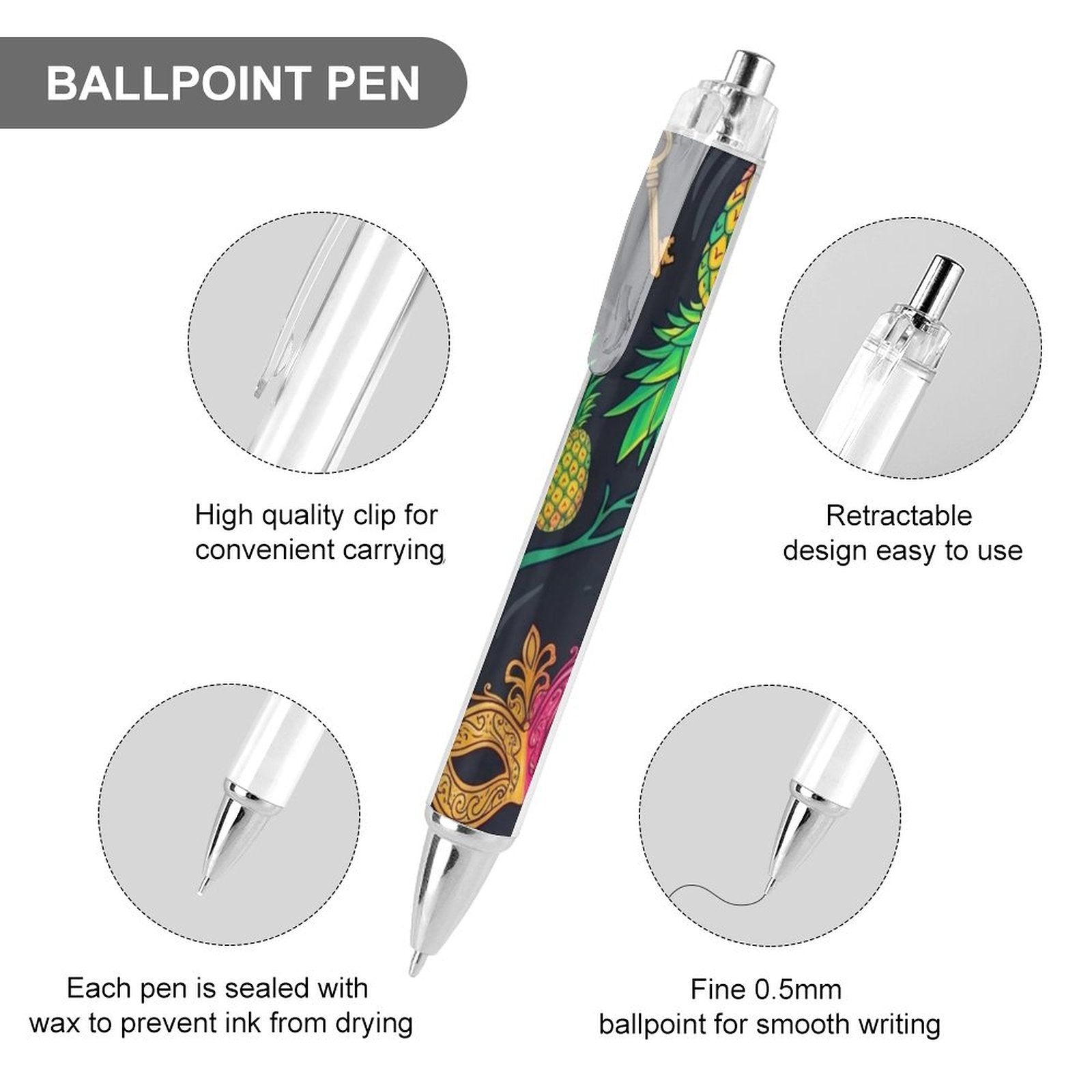 Swinger Lifestyle Ballpoint Pen | Novelty Adult Gift Pen | UV Print