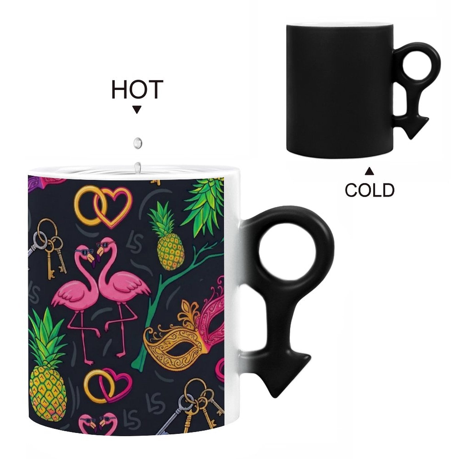 Swinger Lifestyle Couple Color-Changing Mug Set | His & Hers Lifestyle Gift