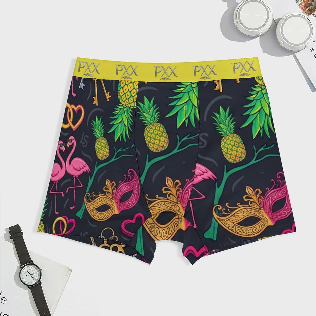Swinger Themed Ice Silk Men's Boxer Shorts | Cooling Lifestyle Underwear