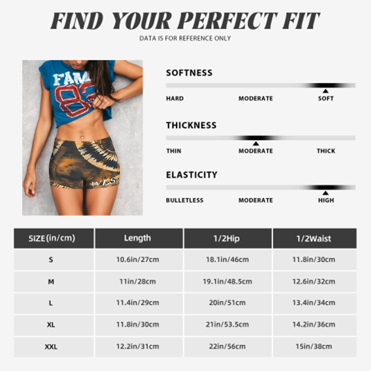 Athletic Shorts for Women Customized Services-Gold Pattern