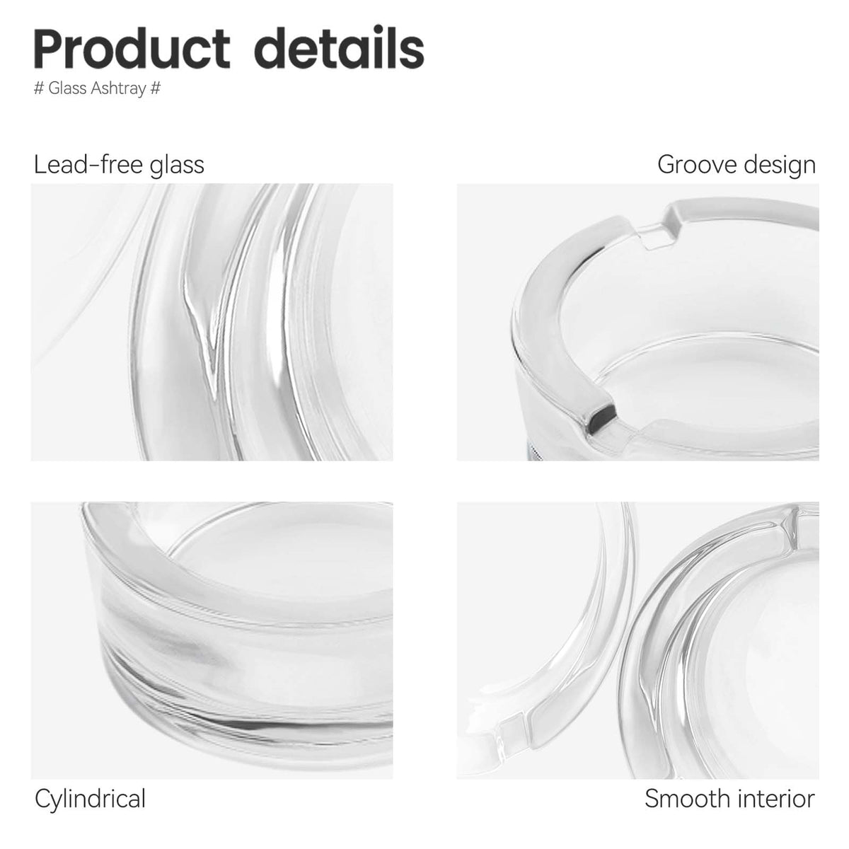 Glass Ashtray