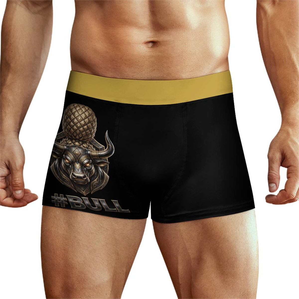 #BULL Ice Silk Men Cooling Boxer Shorts