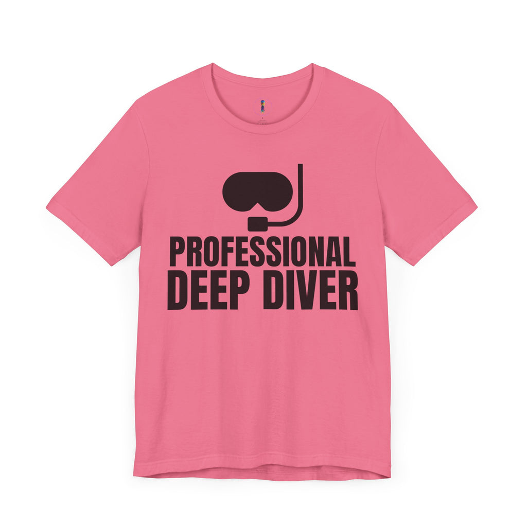 Professional Deep Diver Unisex T-Shirt - Perfect Gift for Scuba Enthusiasts