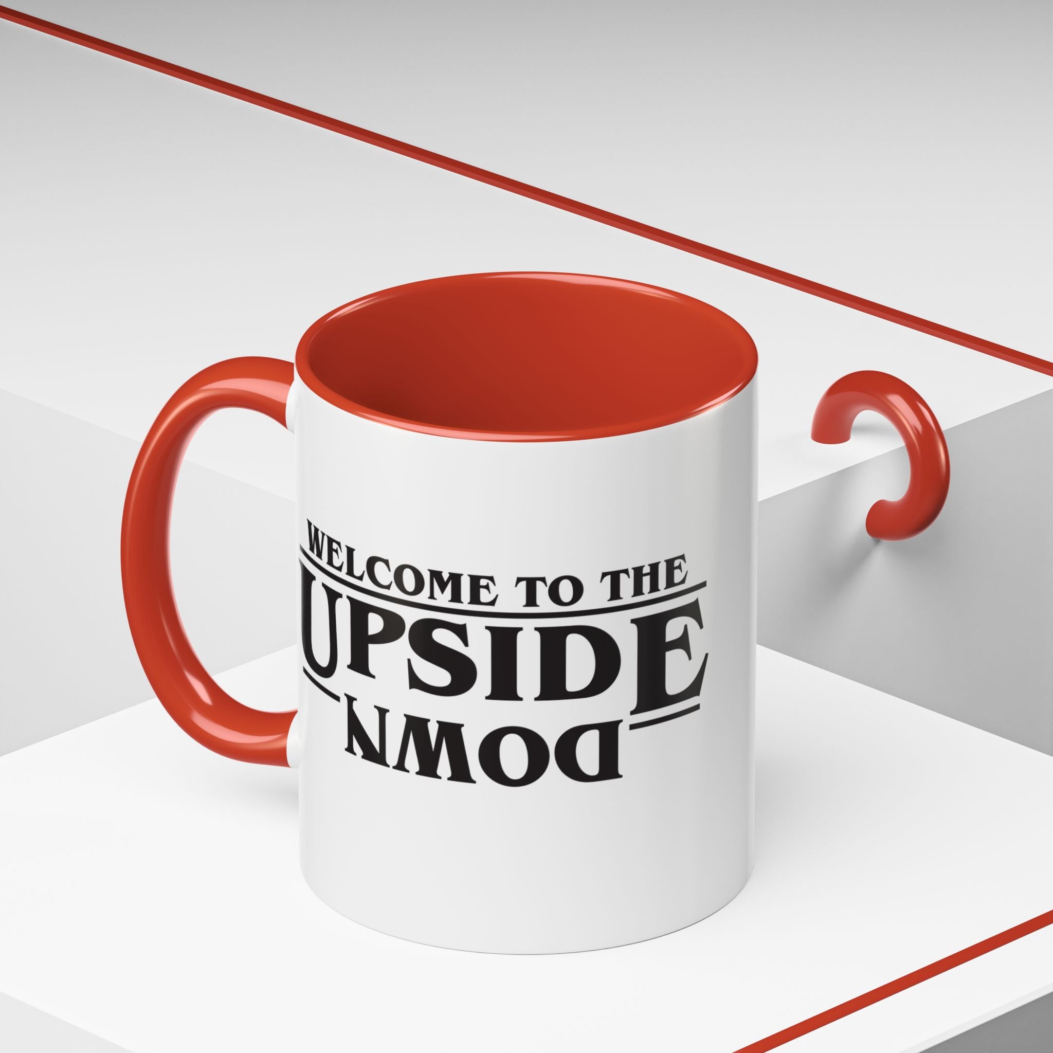 Upside Down Coffee Mug - Fun Gift for Coffee Lovers