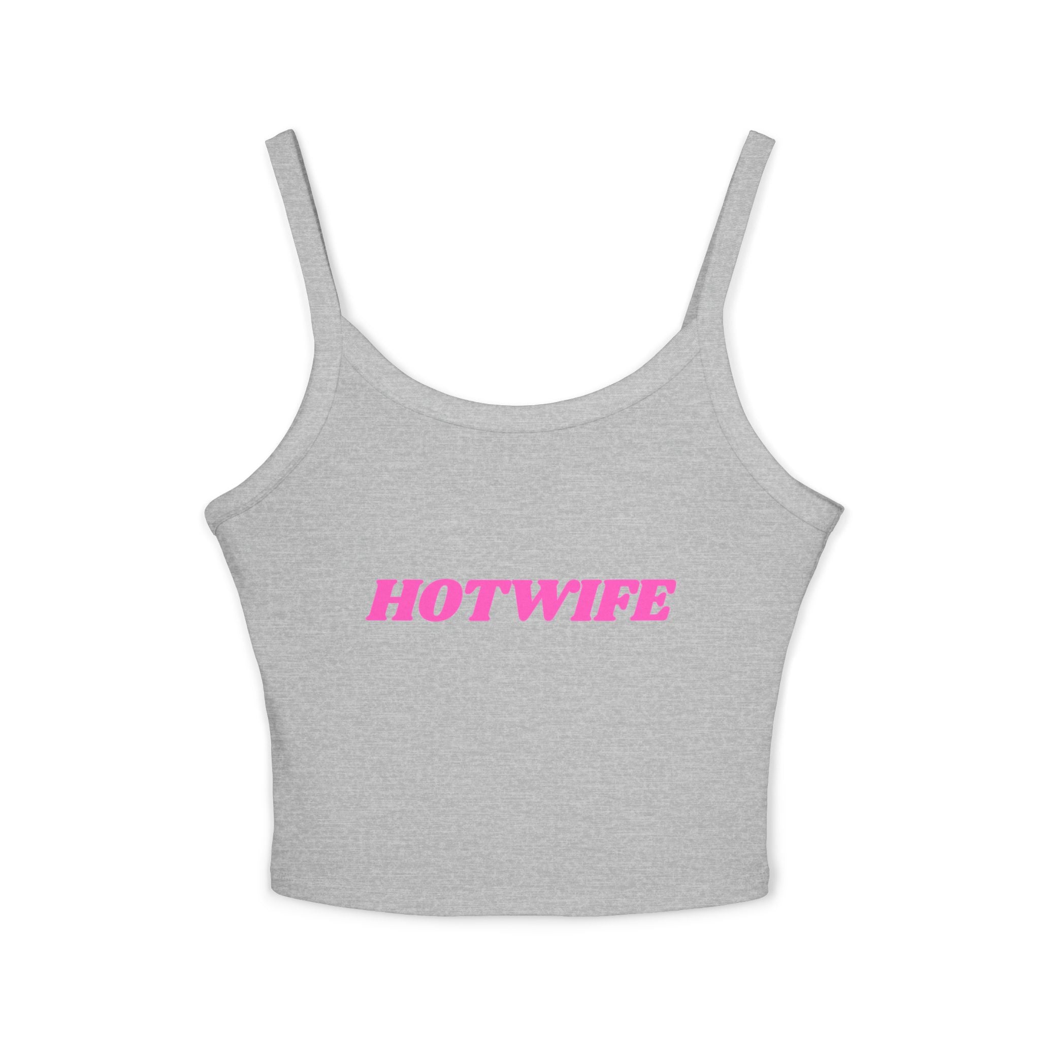 Hotwife Graphic Women's Spaghetti Strap Tank Top - Trendy Summer Apparel