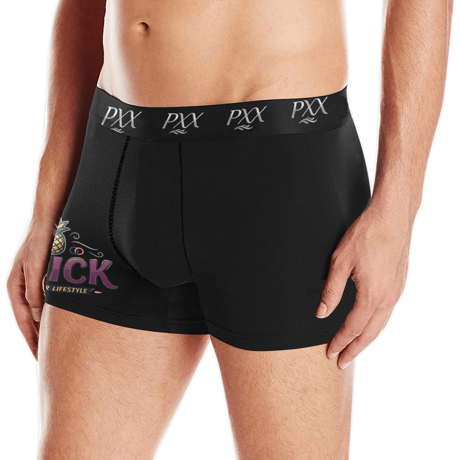 "A + Di*k" Men's Boxer Briefs | PXX Custom Waistband | Novelty Underwear