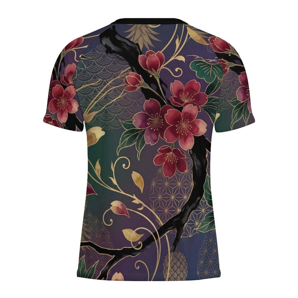 180gsm Men's Ice Silk Quick Dry Top(All-Over Printing)