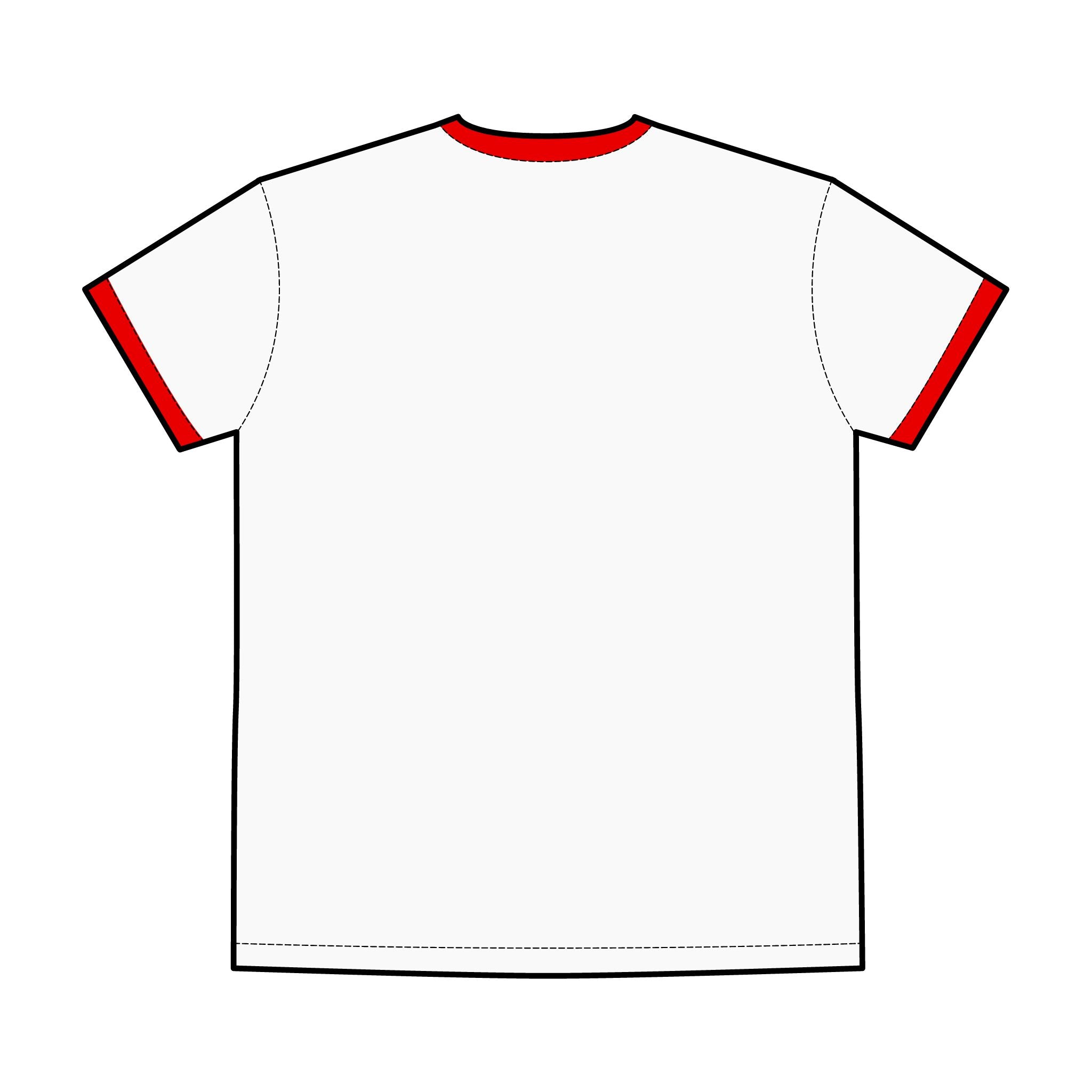 Men's Love Pineapple Ringer Tee - Stylish and Fun Summer Shirt