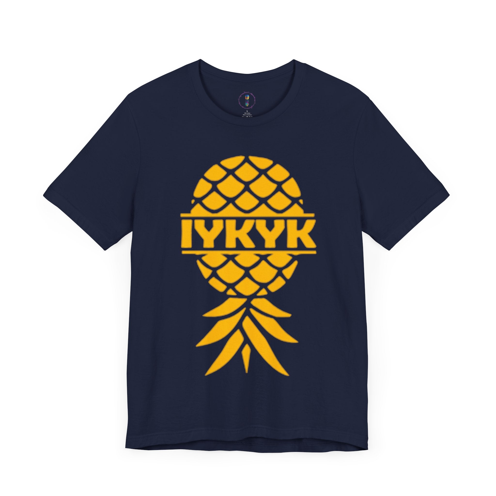 IYKYK Pineapple Unisex Jersey Tee - Fun Summer Graphic T-Shirt