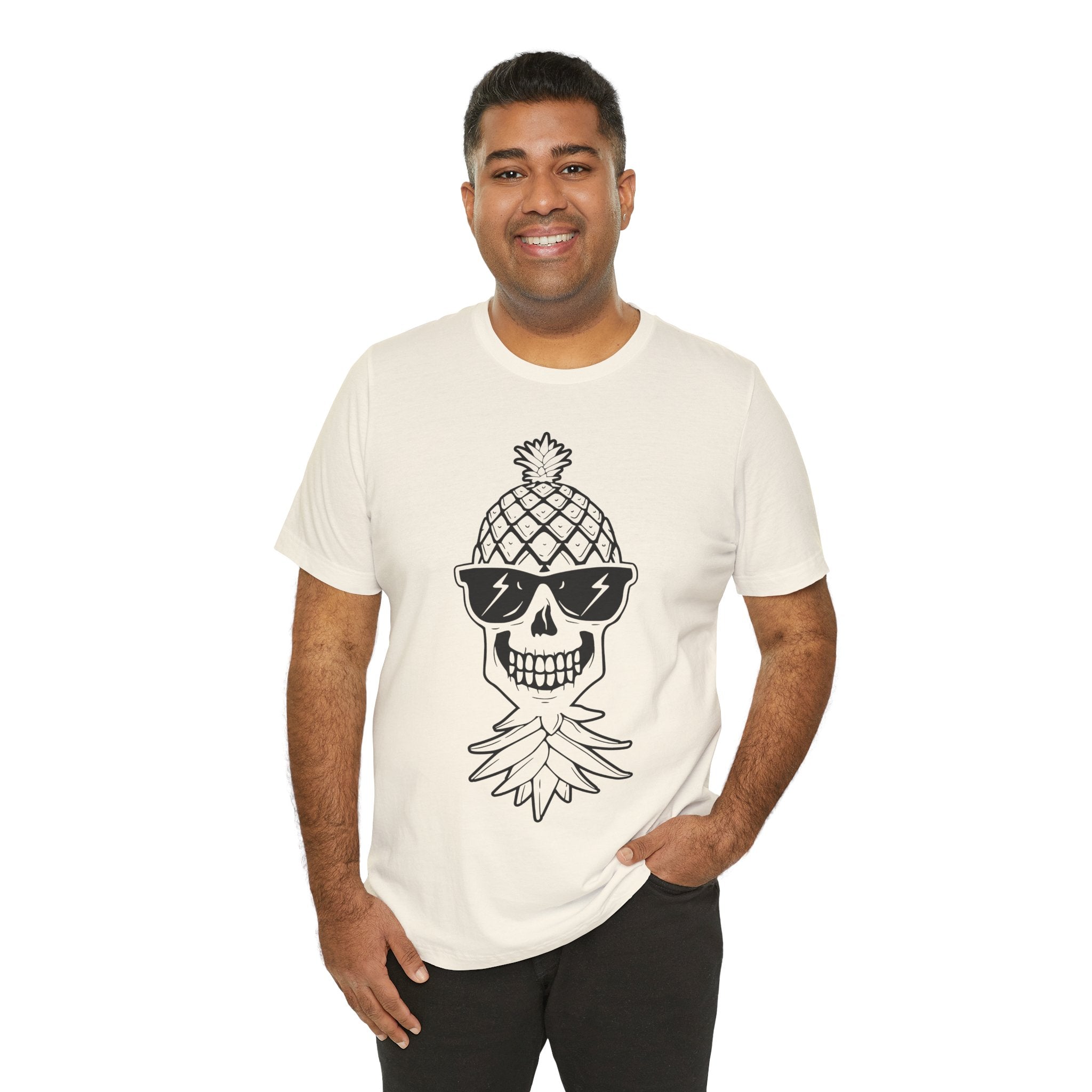 Pineapple Skull Graphic Tee