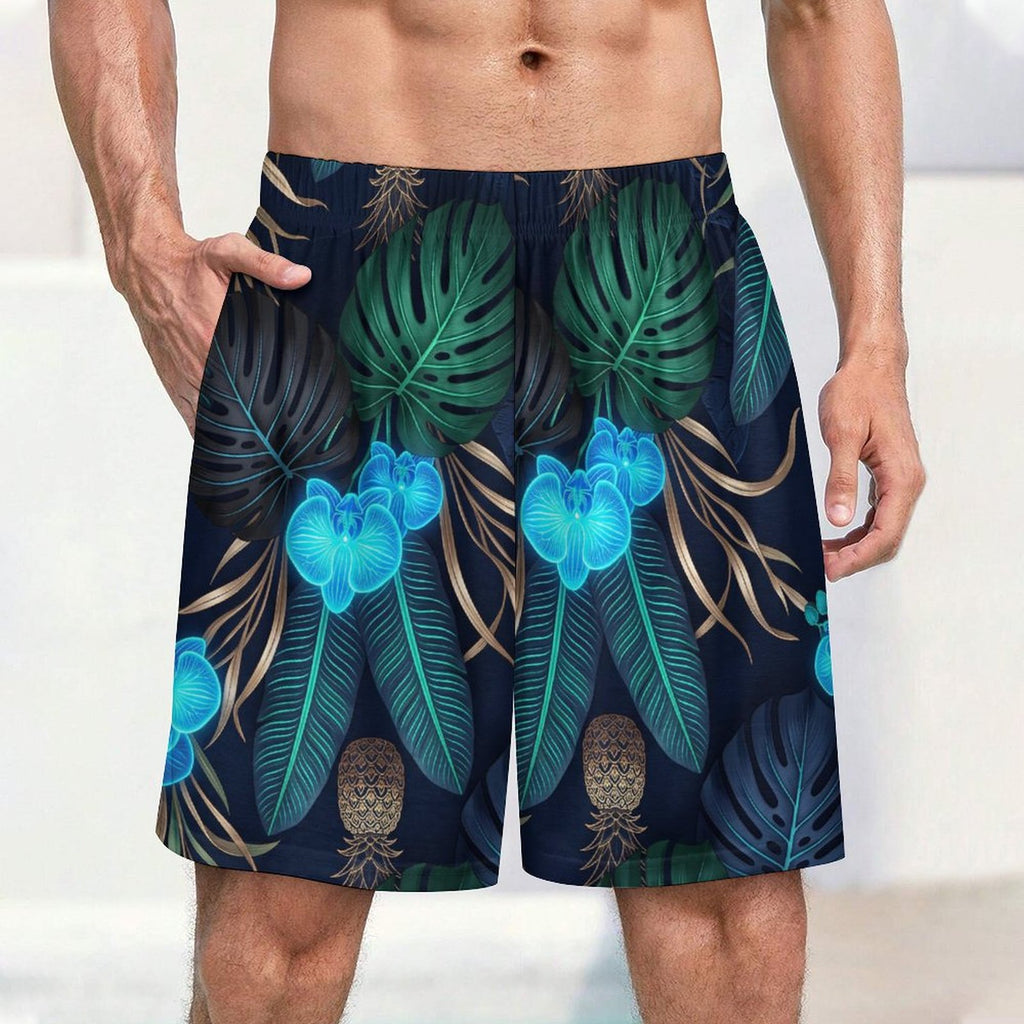 170gsm Pajama Shorts for Men(All-Over Printing)